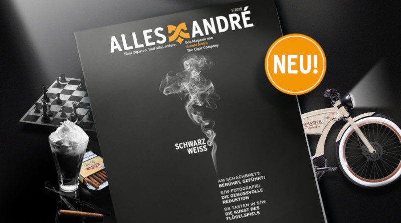 „Schwarz-weiß“: Neue Ausgabe vom Alles André Magazin