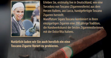 Italienische Ouvertüre im Tabakhaus Büttner in Frankfurt