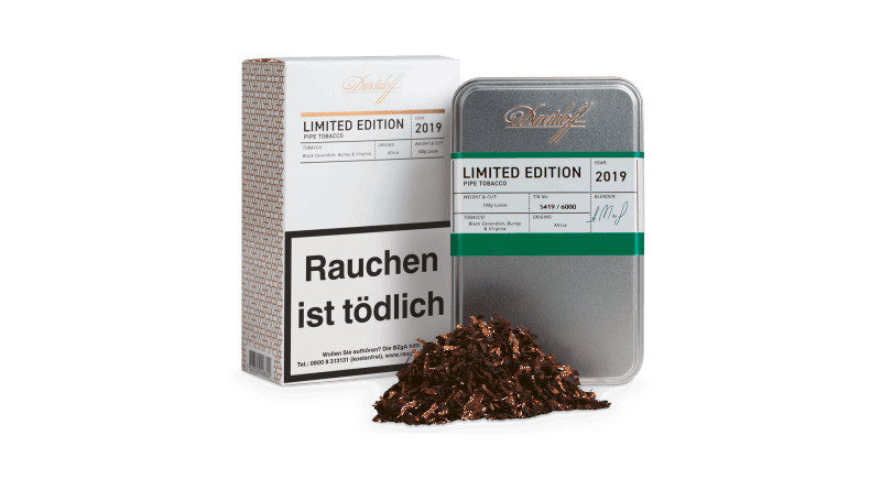 Aktuell aus der Davidoff-Tabakküche: Davidoff Pipe Tobacco Limited Edition 2019