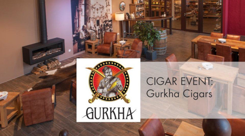 Gurkha Cigars mit Cristina Santana (Regional Sales Managerin) war im Anflug nach Dortmund mal schnell in Gronau