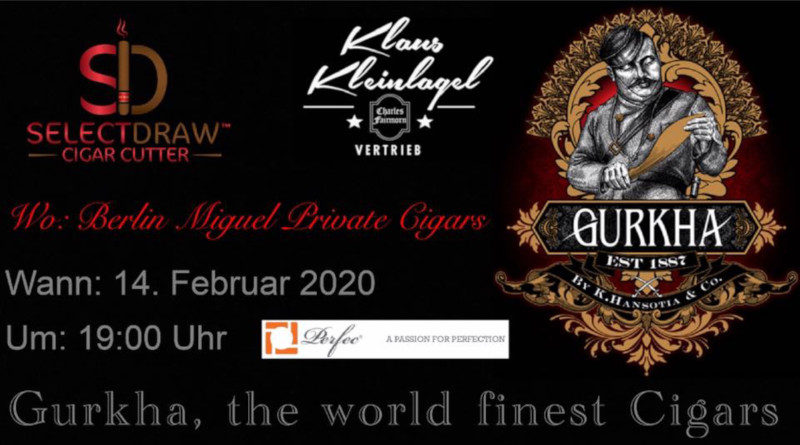 Valentinstag für Aficonados: Ein Genusstag in der Berliner Gurkha-Lounge