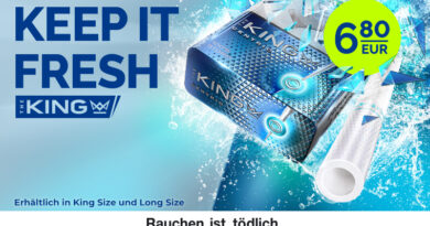 „Keep it Fresh“ – Menthol neu gedacht mit der ‚King Centrio Storm‘