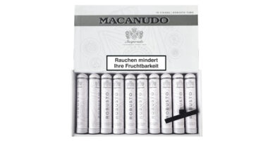 ‚Macanudo Inspirado White Robusto Tubo‘: Neue Facette für die ‚Inspirado‘-Familie